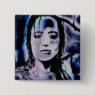 Bóton Quadrado 5.08cm Menina digital