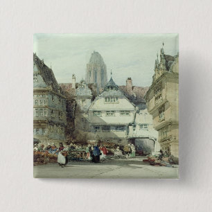 Bóton Quadrado 5.08cm Mercado, Francoforte