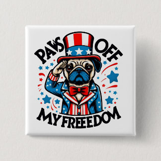 Bóton Quadrado 5.08cm meu cachorro