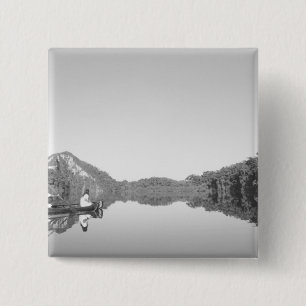 Bóton Quadrado 5.08cm México, a polícia do Conanp Park patrulha com o 