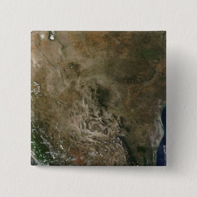 Bóton Quadrado 5.08cm México e sudoeste dos Estados Unidos (Frente)