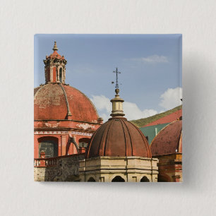Bóton Quadrado 5.08cm México, Estado de Guanajuato, Guanajuato. Templo d