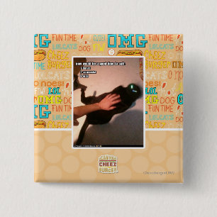 Bóton Quadrado 5.08cm MIB da chamada