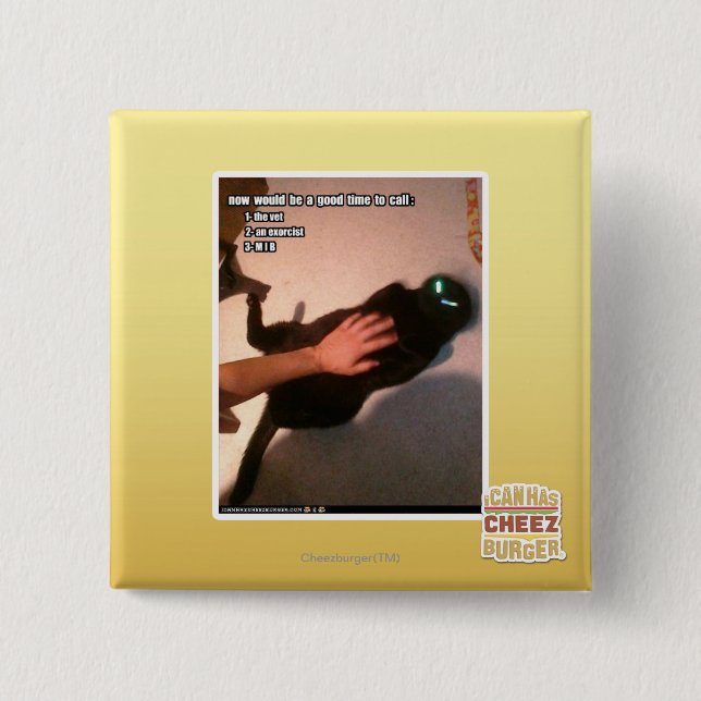 Bóton Quadrado 5.08cm MIB da chamada (Frente)