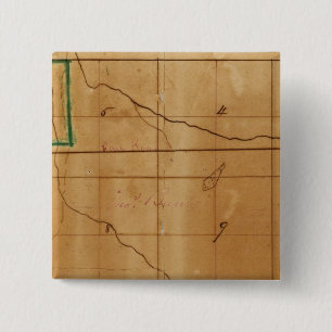 Bóton Quadrado 5.08cm Michigan e Indiana Survey