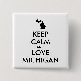 Bóton Quadrado 5.08cm MICHIGAN personalizável