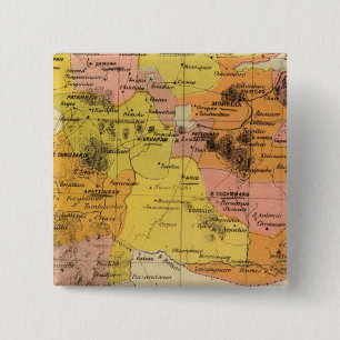Bóton Quadrado 5.08cm Michoacan, México