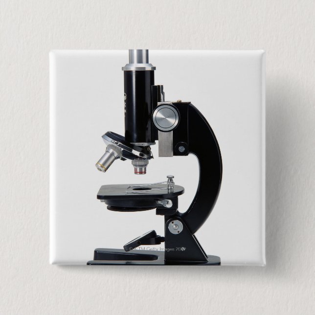 Bóton Quadrado 5.08cm Microscópio óptico 2 (Frente)