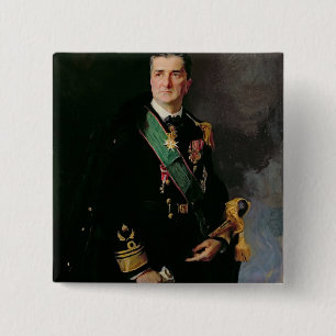 Bóton Quadrado 5.08cm Miklos Horthy de Nagbanya