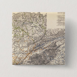 Bóton Quadrado 5.08cm Militar dos EUA