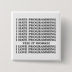 Bóton Quadrado 5.08cm Mim