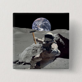 Bóton Quadrado 5.08cm Minha Lua