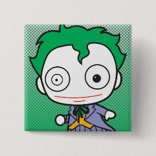 Bóton Quadrado 5.08cm Mini Joker