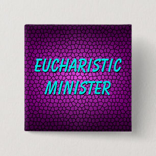 BÓTON QUADRADO 5.08CM MINISTRO EUCARÍSTICO