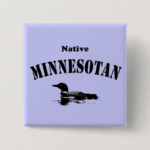 Bóton Quadrado 5.08cm Minnesotano nativo