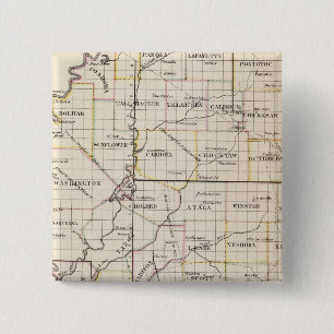 Bóton Quadrado 5.08cm Mississippi 7