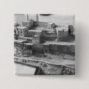 Bóton Quadrado 5.08cm Modelo dos Chevaliers do DES de Krak, modelo