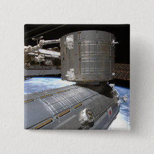 Bóton Quadrado 5.08cm Módulo 2 Pressurizado Japonês Kibo