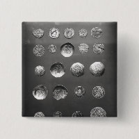 Moedas bizantinas, romanas e de Sassanian