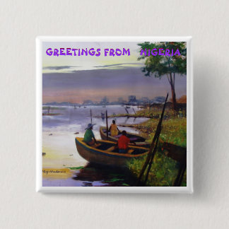 BÓTON QUADRADO 5.08CM MOJI UM TRABALHO DE ARTE 2011 DE OKUBULE