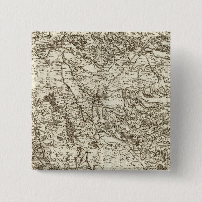Bóton Quadrado 5.08cm Montauban (Frente)