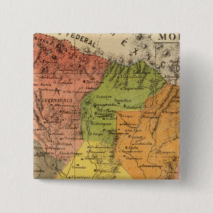 Bóton Quadrado 5.08cm Morelos, México