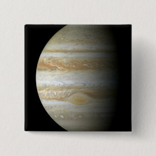 Bóton Quadrado 5.08cm Mosiac de Jupiter