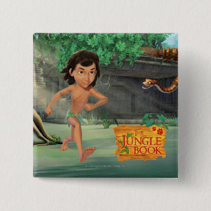 Bóton Quadrado 5.08cm Mowgli 3