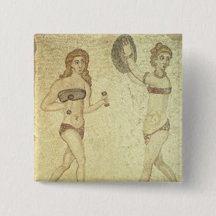 Bóton Quadrado 5.08cm Mulheres 'em biquinis