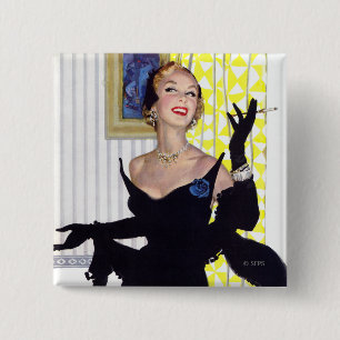 Bóton Quadrado 5.08cm Mulheres Inteligentes São Perigosas Também 2