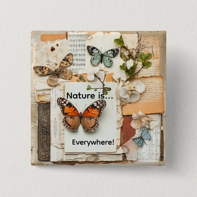 Bóton Quadrado 5.08cm My Scrapbook (Frente)