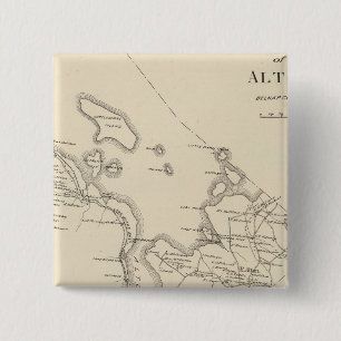 Bóton Quadrado 5.08cm N pt Alton