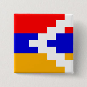 Bóton Quadrado 5.08cm Nagorno-Karabakh