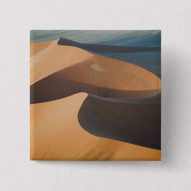 Bóton Quadrado 5.08cm Namíbia, Soussevlei, Excelente Red Sand Dunes, (Frente)