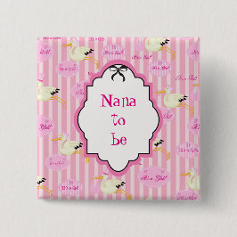 Bóton Quadrado 5.08cm Nana para ser é uma loja de garotas