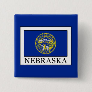 Bóton Quadrado 5.08cm Nebraska