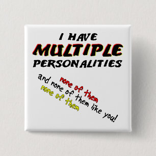 Bóton Quadrado 5.08cm Nenhum Deles Como Você Botou Pino De Crachá