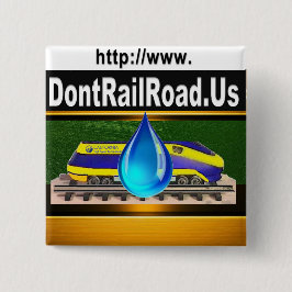 Bóton Quadrado 5.08cm Nenhum trilho de alta velocidade através das