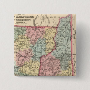 Bóton Quadrado 5.08cm New Hampshire e Vermont 3