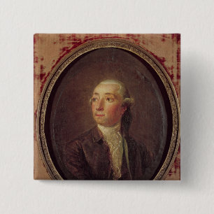 Bóton Quadrado 5.08cm Nicolas Restif de la Bretonne