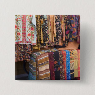 Bóton Quadrado 5.08cm NM, Novo México, Papais noeis Fe, vestuário Navajo