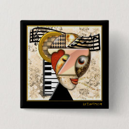 Bóton Quadrado 5.08cm No Groove (Pino)