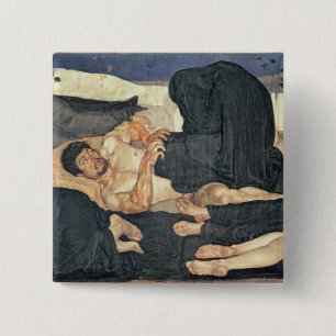 Bóton Quadrado 5.08cm Noite, 1890 (óleo em canvas)