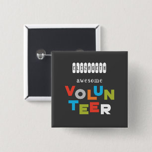 Bóton Quadrado 5.08cm Nome feito sob encomenda, apreciação voluntária