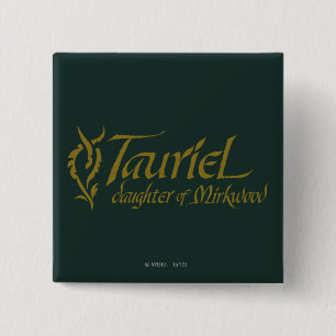 Bóton Quadrado 5.08cm Nome TAURIEL™