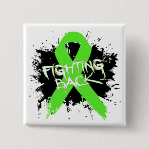 Bóton Quadrado 5.08cm Non-Hodgkins Lymphoma - Fighting Back