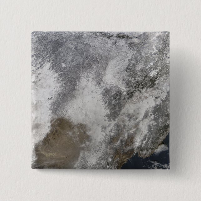 Bóton Quadrado 5.08cm Nordeste da China (Frente)