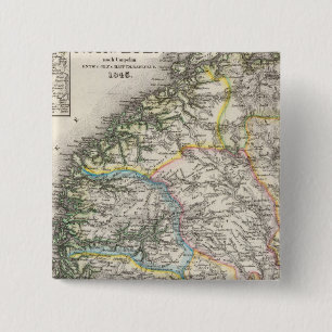 Bóton Quadrado 5.08cm Noruega