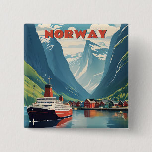 Bóton Quadrado 5.08cm Noruega