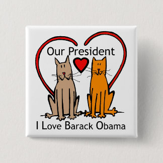 BÓTON QUADRADO 5.08CM NOSSO PRESIDENTE